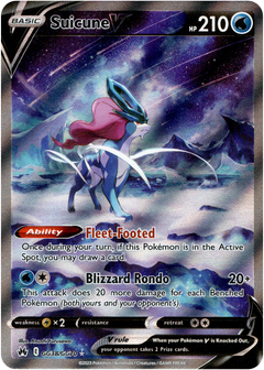 Suicune V - GG38/GG70 - Crown Zenith - Holo - Card Cavern