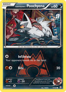 Team Magma's Poochyena - 17/34 - Double Crisis - Card Cavern