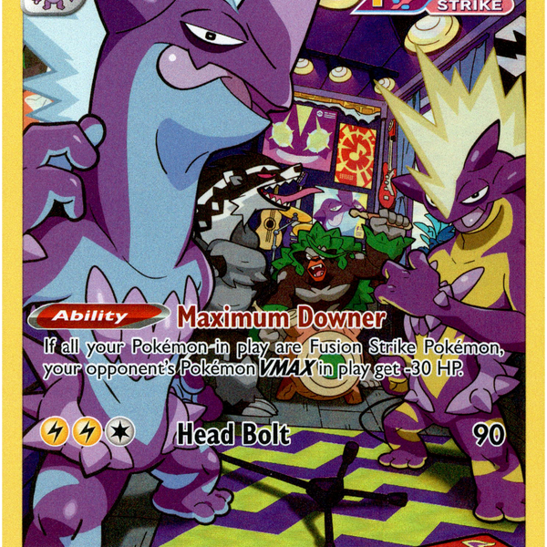 toxtricity pokemon card fusion strike Toxtricity - GG09/GG70 - Crown Zenith