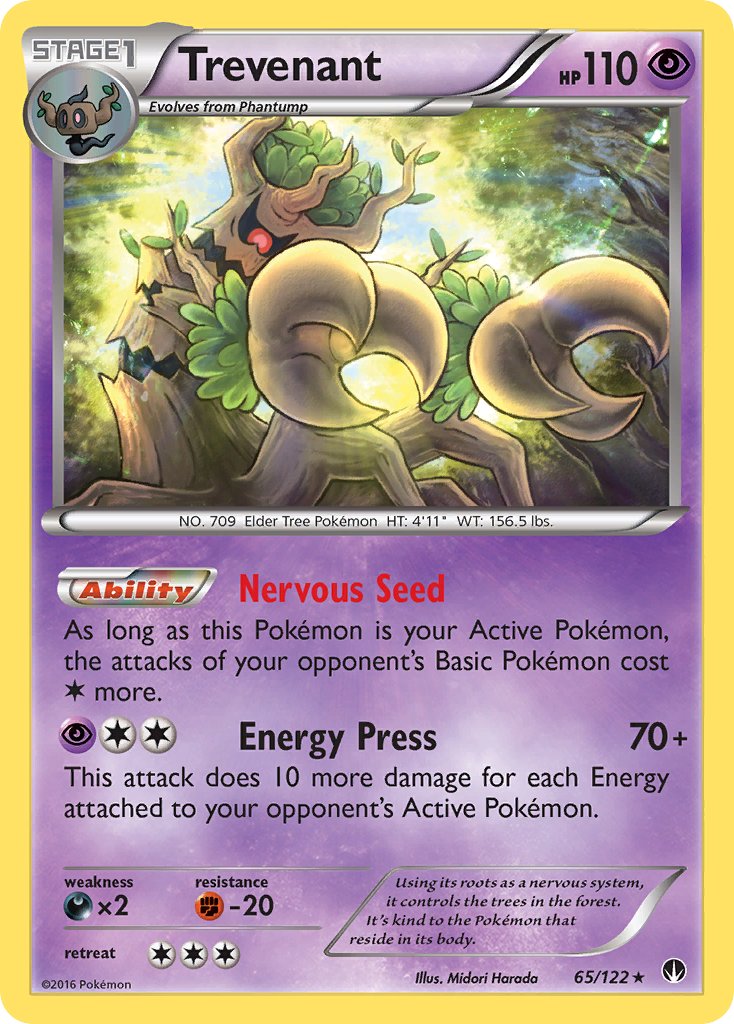 Trevenant - 65/122 - BREAKpoint - Card Cavern