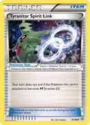 Tyranitar Spirit Link - 81/98 - Ancient Origins - Card Cavern