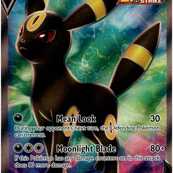 Umbreon V Full Art - 188/203 - Evolving Skies - Holo Card Cavern Trading Cards, LLC Umbreon V Full Art - 188/203 - Evolving Skies - Holo Card Cavern Trading Cards, LLC