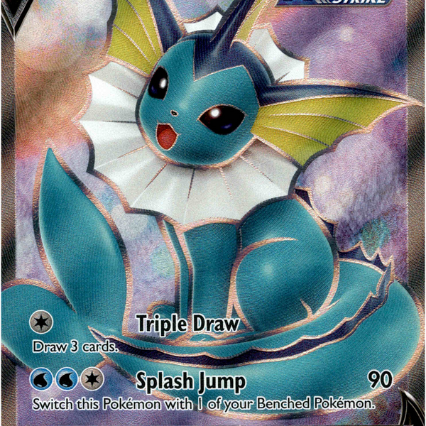 Vaporeon V Full Art - 172/203 - Evolving Skies