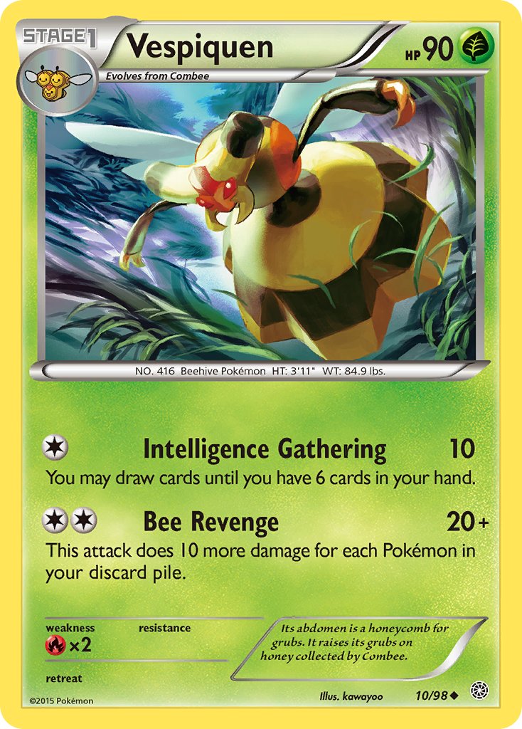 Vespiquen - 10/98 - Ancient Origins - Card Cavern