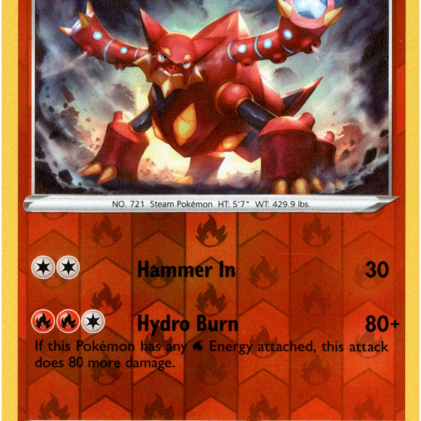 Volcanion Card