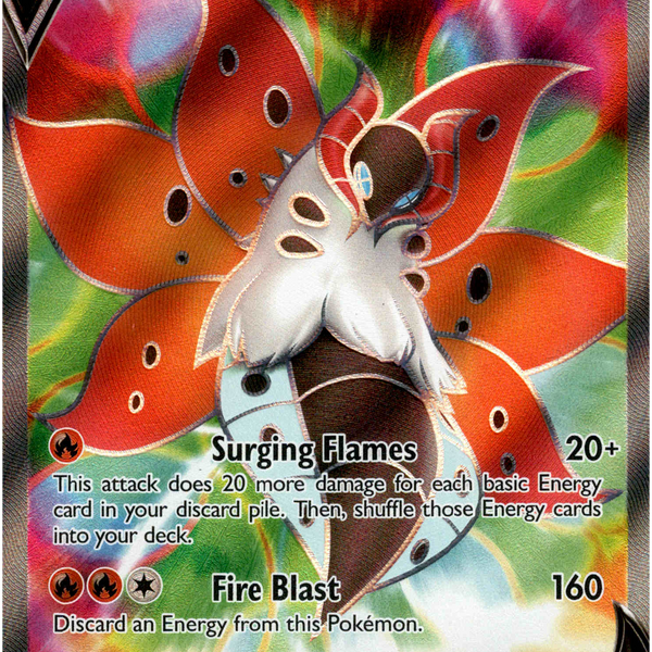 Volcarona V Full Art - 170/203 - Evolving Skies
