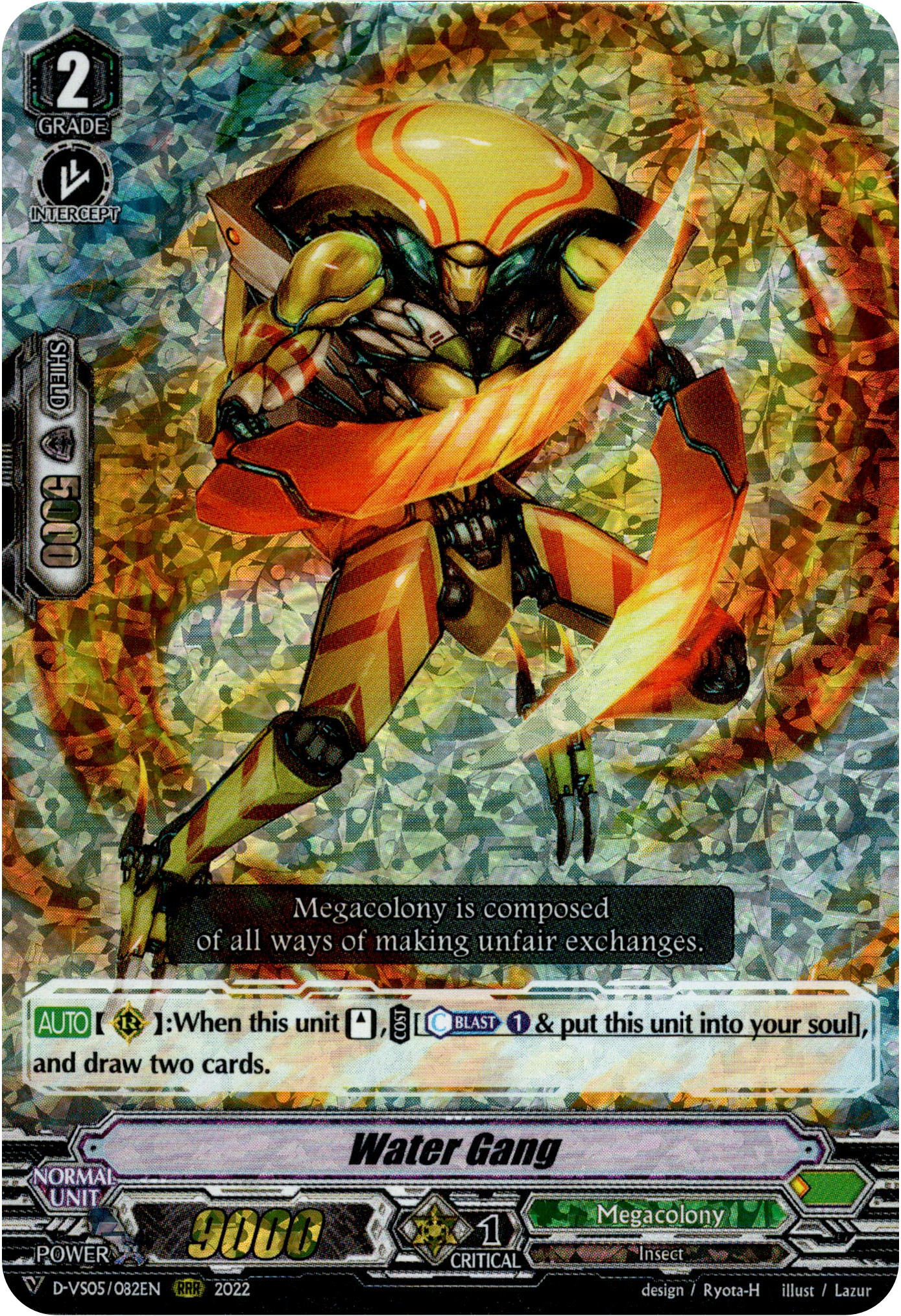 Water Gang - D-VS05/082EN - V Clan Collection Vol.5 - Foil - Card Cavern