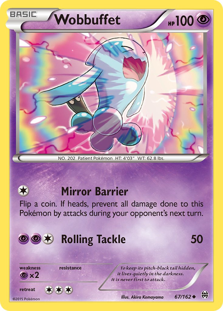 Wobbuffet - 67/162 - BREAKthrough - Card Cavern