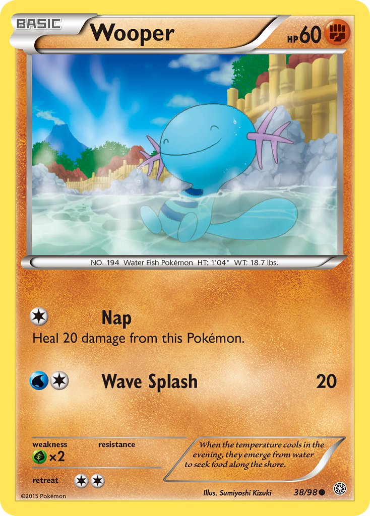 Wooper - 38/98 - Ancient Origins - Card Cavern