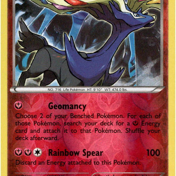 Xerneas - 81/114 - Steam Siege - Reverse Holo  Card Cavern Trading Cards,  LLC