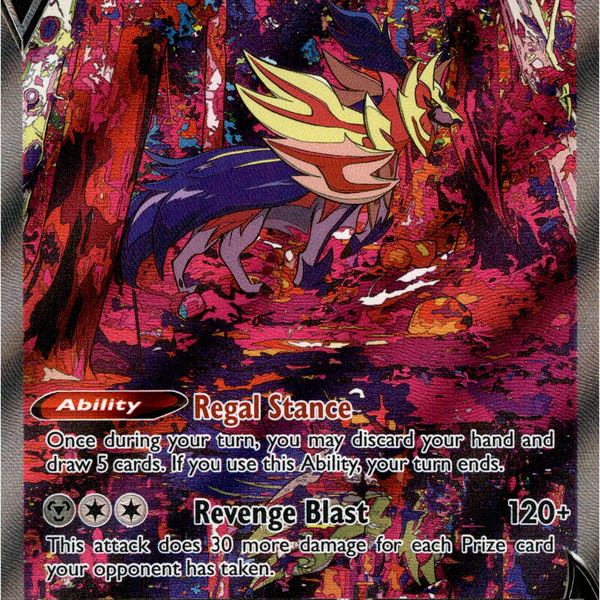 Zamazenta V - GG54/GG70 - Crown Zenith - Holo – Card Cavern