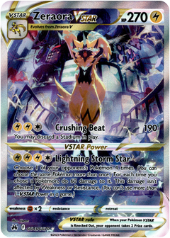 Zeraora VSTAR - GG43/GG70 - Crown Zenith - Holo - Card Cavern