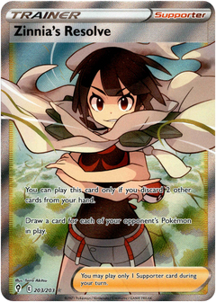 Zinnia's Resolve Full Art - 203/203 - Evolving Skies - Holo - Card Cavern
