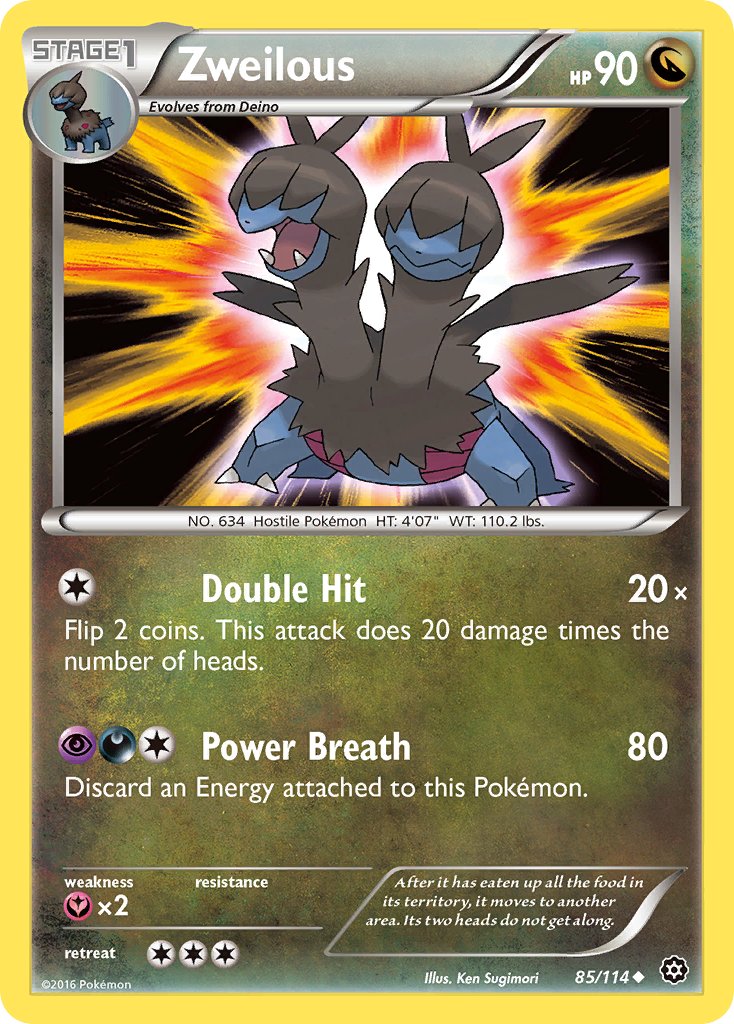 Zweilous - 85/114 - Steam Siege - Card Cavern
